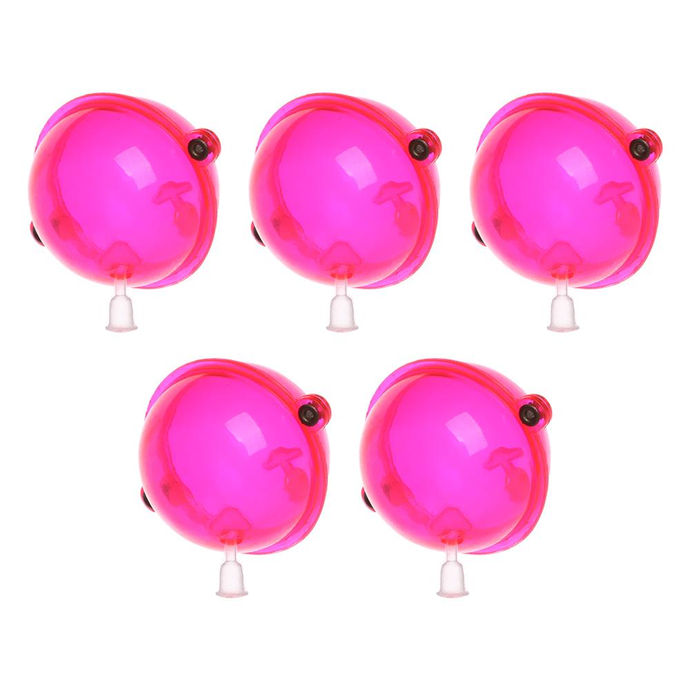 5 Pcs/Set New ABS Plastic  Blue red Sea Fishing Fishing Float Balls  Water Ball Bubble Floats Tackle