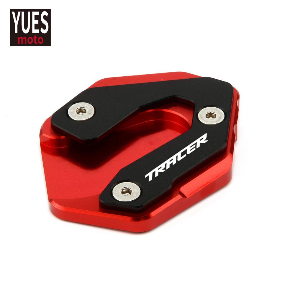Motorcycle Accessories Kickstand Plate Side Stand Pad Enlarger For YAMAHA TRACER 900 Gt Tracer 900Gt