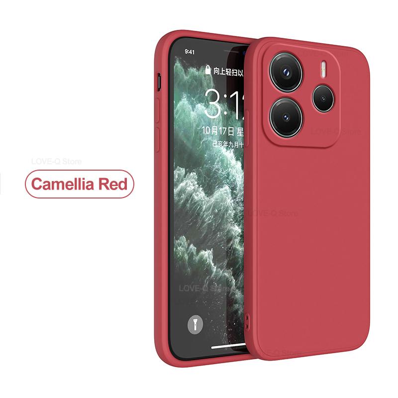 Для Redmi Note 14 Pro Plus чехол жидкий силиконовый мягкий TPU чехол для Xiaomi Redmi Note 14 Note14Pro Plus Note14 Pro 4G 5G чехол для телефона