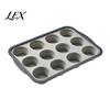 Heat Resistant Muffin Mold Silicone Pan for Baking, 6/12-Cavity Easy Release Cake Reusable Mold, Food Grade Nonstick Cupcake Kitchen Baking