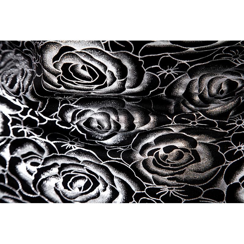 Мужская рубашка с принтом роз в европейском стиле, новая осенняя повседневная рубашка с длинным рукавом, мужская модная рубашка для вечеринок и ночных клубов