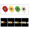 1Pc 1/4" Quick Connect Garden High Pressure Washer Spray Nozzle 0 15 25 40 60 Degree Watering Soap Nozzle Tip Garden Cleaning