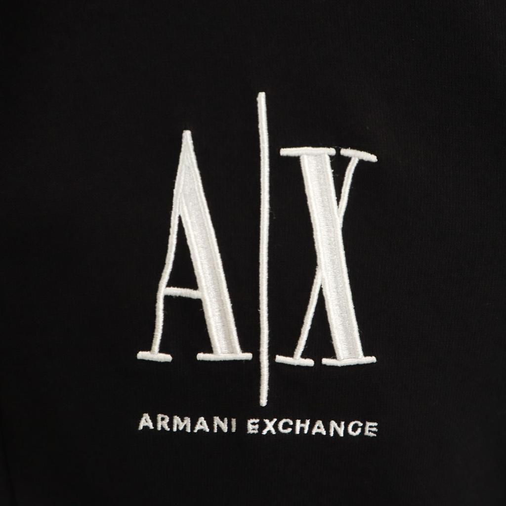 Armani Exchange Толстовка с длинным рукавом на молнии S черная Мужская Б/У