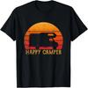 Vintage Happy Camper RV Camping Men Women Retro T-Shirt