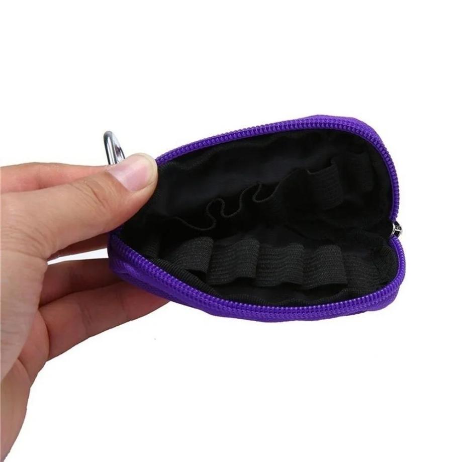 1 Pcs 10-Bottle Essential Oil Case Protects For 15ml/10ml/5ml Rollers Essential Oils Bag Travel Carrying Storag