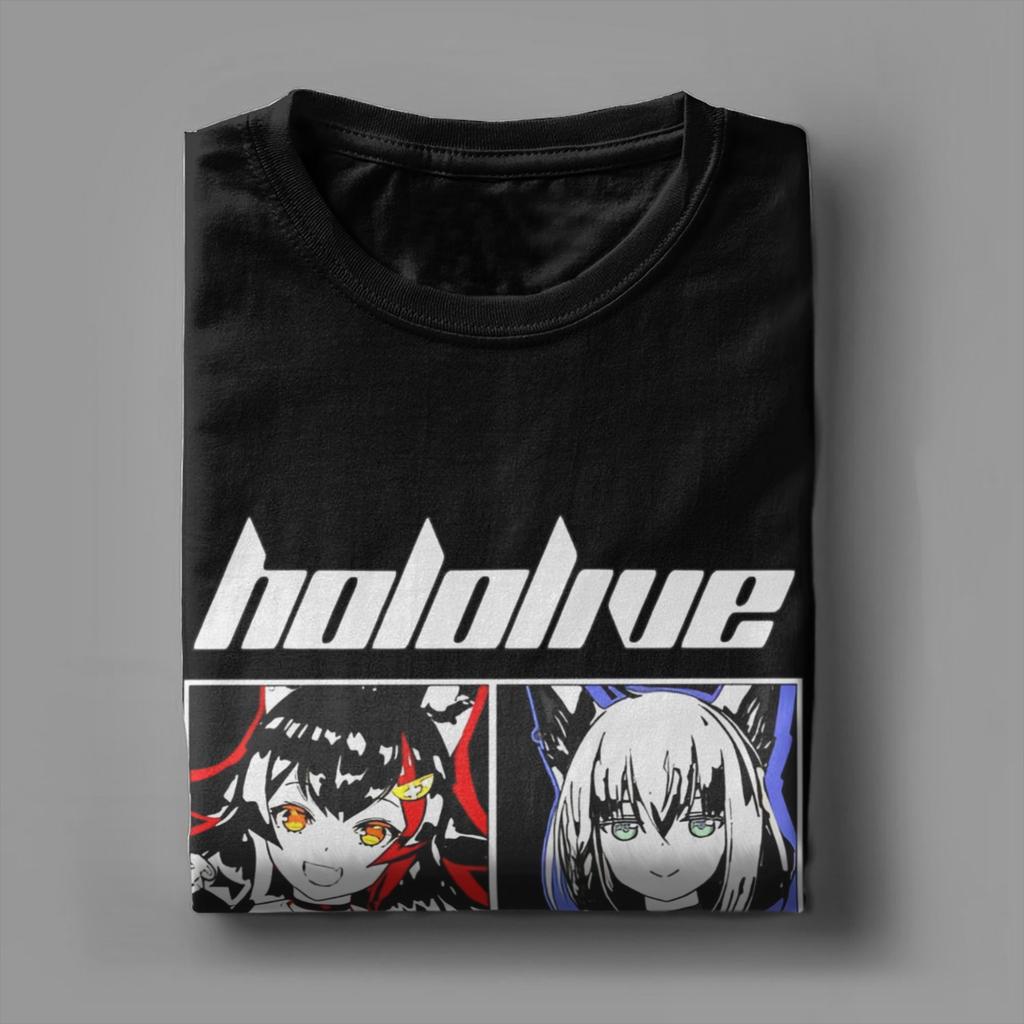Hololive Gamers 21356779741626 Graphic T Shirt for Men Women Pure Cotton Tee Shirt Clothes
