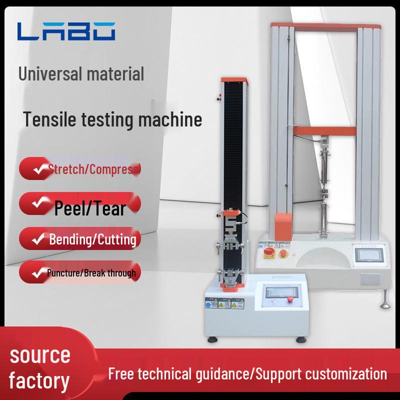 Universal Tensile Testing Machine for Metal, Rubber, Plastic, Fabric, and Film