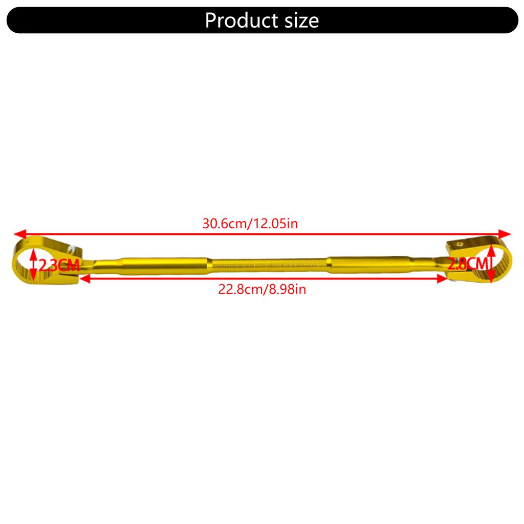 Мотоциклетная балансировочная планка Алюминиевая перекладина руля Универсальная мотоциклетная модифицированная балансировочная ручка Усиливающая планка