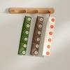 Removable Fabric Clothing Clip Foldable Hanging Socks Organizer Travel Clothes Drying Rack  Outdoor