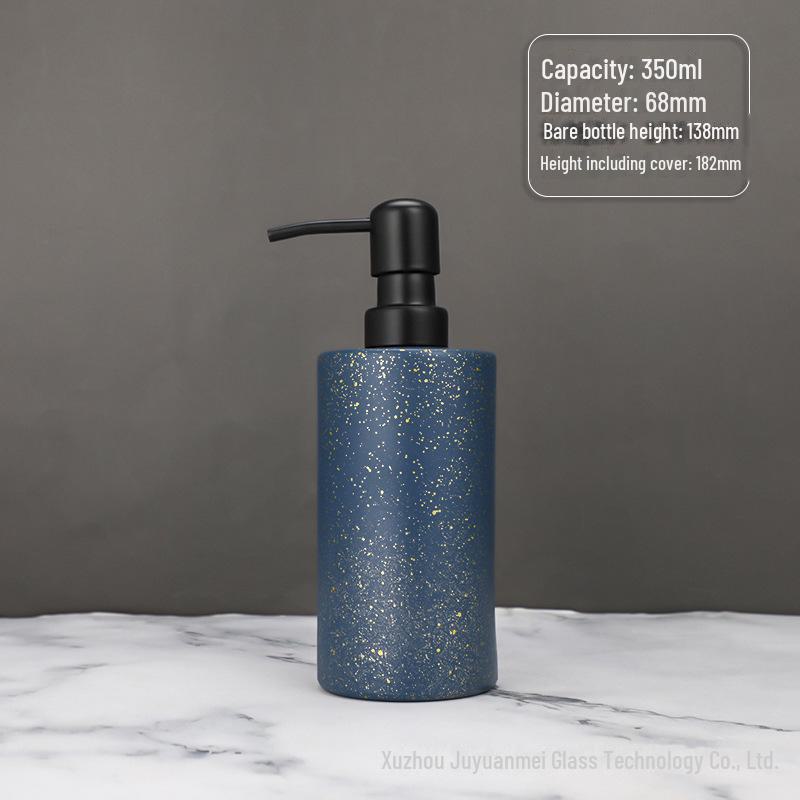 Стеклянный флакон для лосьона и мыла в скандинавском стиле для дома, дезинфицирующее средство для рук и гель для душа в отеле