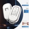 Hond Key Fob Cover with Keychain, Soft TPU Key Case Protection Fit for 2022 Accord Civic CRV Pilot Odyssey 11th Gen Smart Key