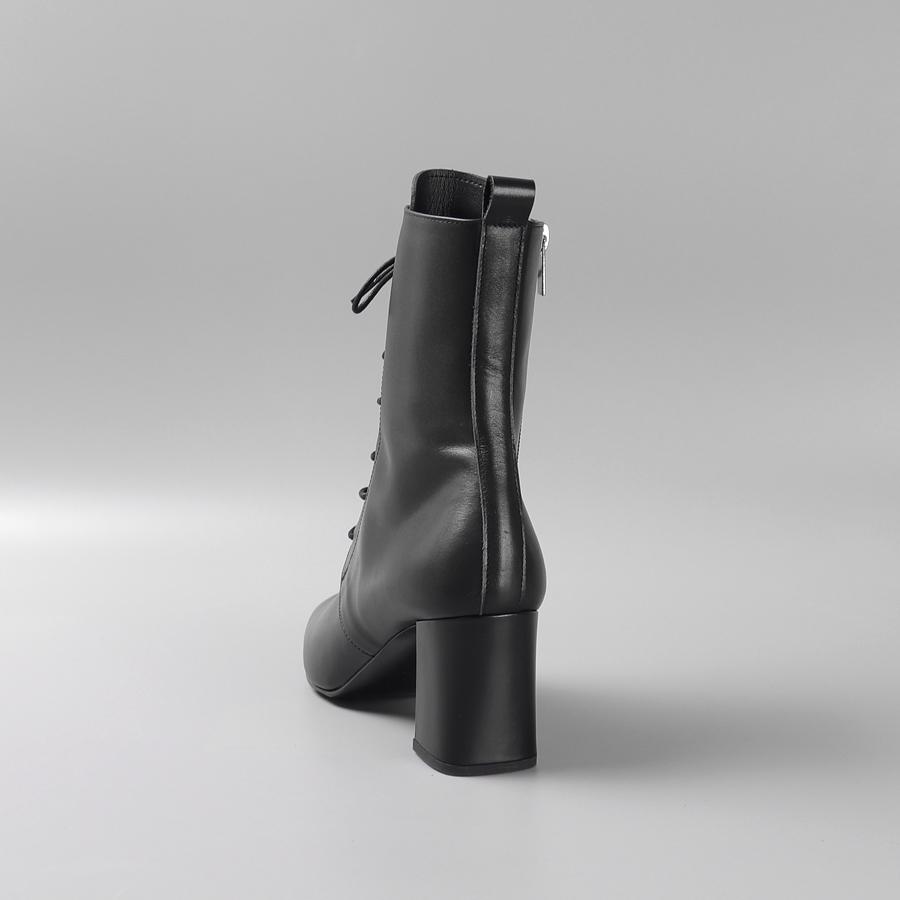 Lucy Crew Race-Up Ankle Boots Lc353