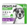 Frontline Combo Dog - Flea and Tick Treatment for Dog L - 20-40kg - 6 Pipettes
