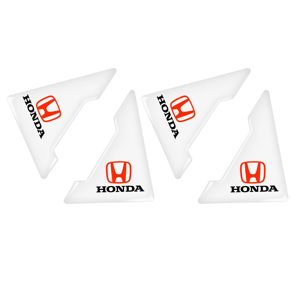 2/4pcs Car Door Corner Cover Anti-Scratch Protector Stickers For Honda Accord Elysion Jazz Pilot Odyssey CIVIC Fit AccessoriesOW3