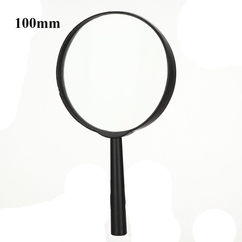 40/50/60/75/90/100/110/130mm Reading Glass Lens Hand Held Magnifier 5X Magnifying Jewelry Loupe