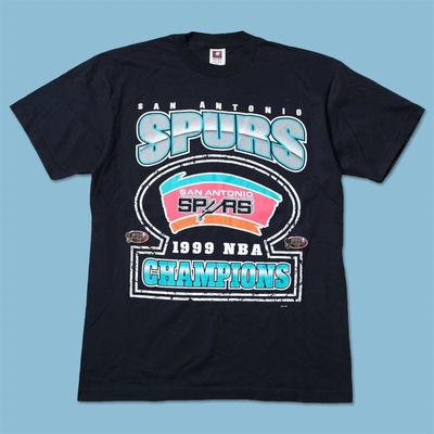 Винтажная футболка San Antonio Spurs 1999 г. с коротким рукавом, классический стиль, S-5XL, унисекс