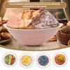 Silicone Bread Proofing Baskets Collapsible Sourdough Baking Mold Oven Safe Non-Stick Round Oval Dough Basket for Home Bakers Healthier Bread Making