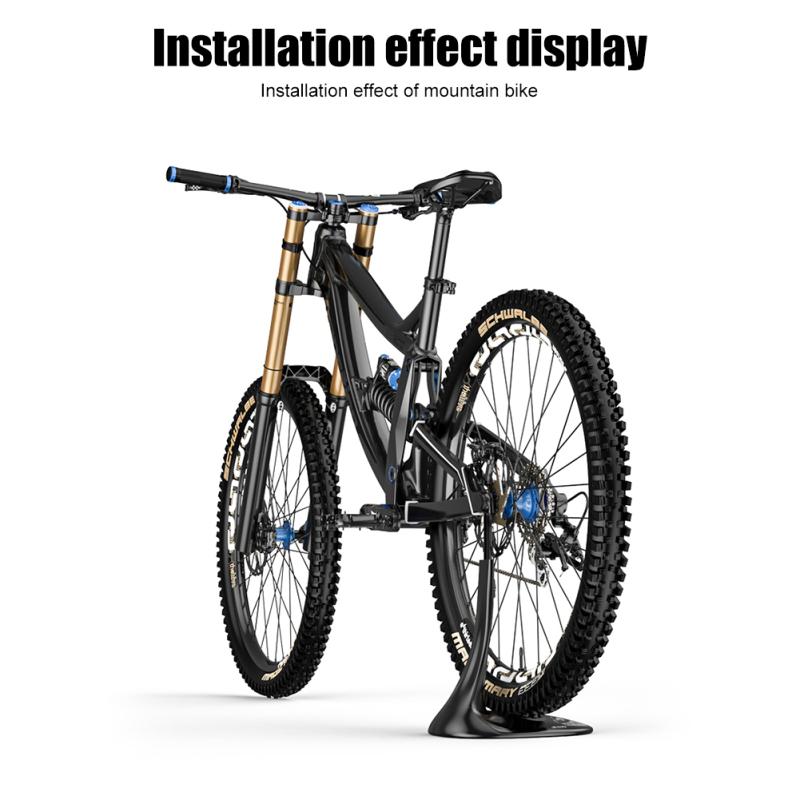Велосипедная вертикальная напольная парковка с регулируемой высотой, портативное съемное крепление для велосипеда