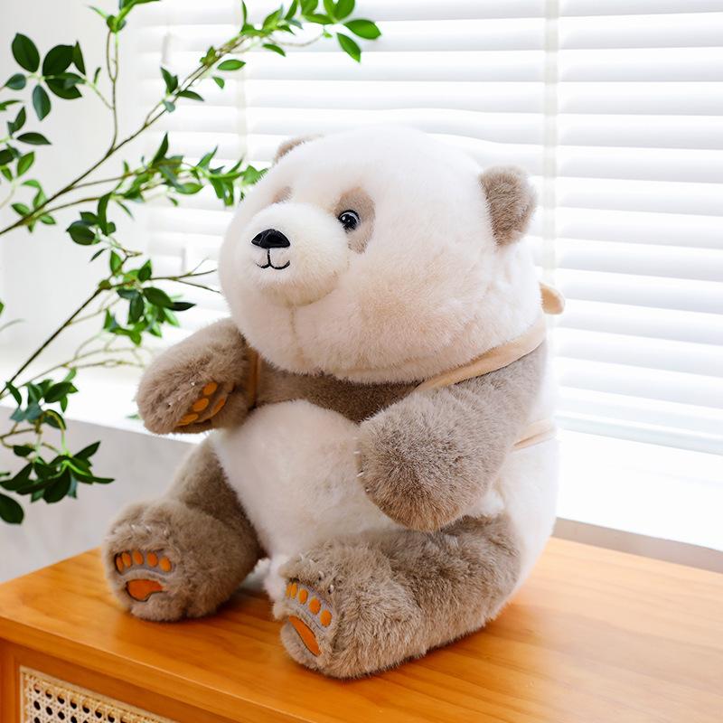 Рюкзак-симуляция плюшевая кукла панды кукла подушка-игрушка милая орхидея сувенирный подарок кукольный автомат партия