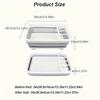 Компактная складная сушилка для посуды — портативный кухонный органайзер для посуды, фруктов и овощей — идеально подходит для автофургонов и кемпинга