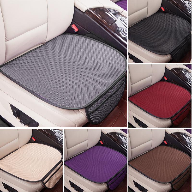 Comfort Breathable Car Seat Cover Ice Silk Four Seasons Car Seat Cushion Protector Front Cushion Fit for Most Cars