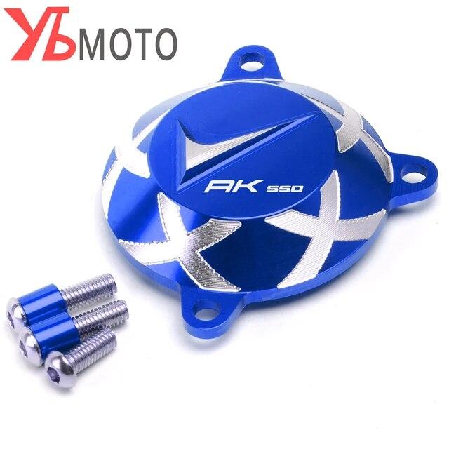 С логотипом AK550 Мотоцикл с ЧПУ передняя крышка отверстия рамы боковая защита двигателя крышка приводного вала для KYMCO AK 550 2017-2022