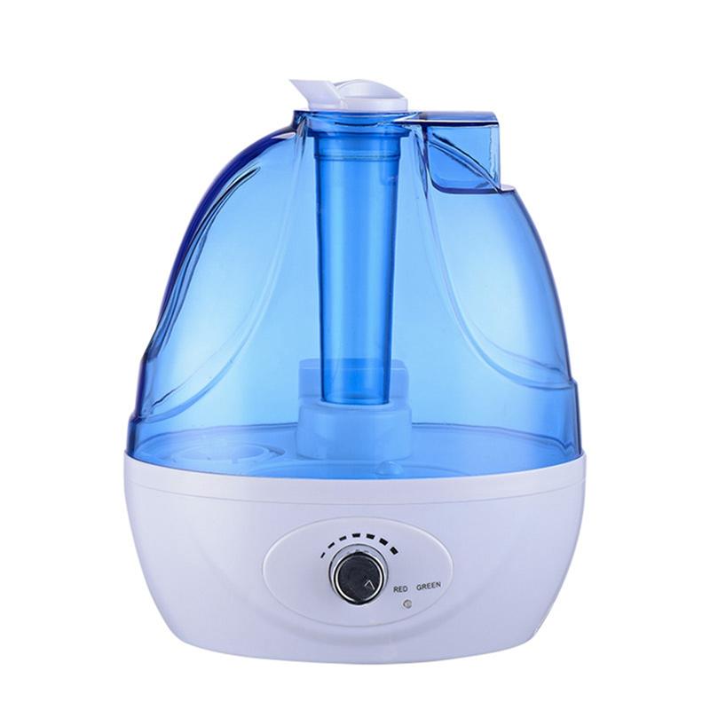 Увлажнитель воздуха Cool Mist 2.5L, тихие ультразвуковые увлажнители для спальни и большой комнаты, регулируемые, вращение на 360°, вилка EU A