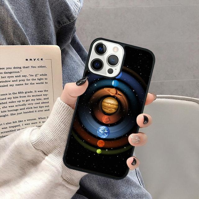 Astronomy Planets Phone Case Cover for iPhone 17 Air 16 16e 15 13 14 11 12 Pro Max Plus coque fundas Shell