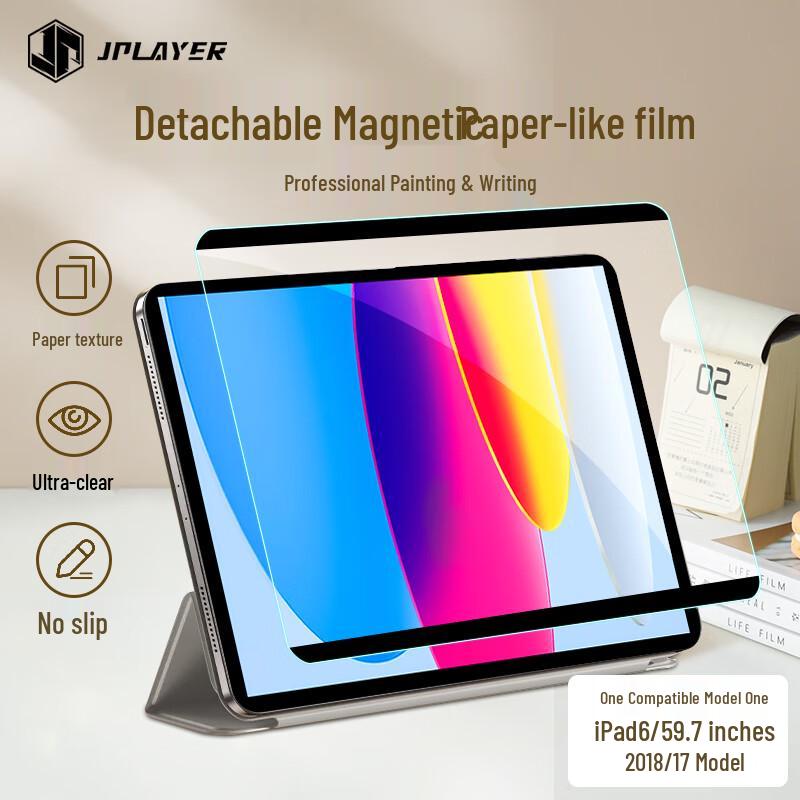 JPLAYER Защитные стекла и защитные пленки с эффектом бумаги для Apple iPad
