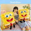 Adorable Spongebob Plush Toy Soft Stuffed Animal Doll Kids Hugging Pillow Gift