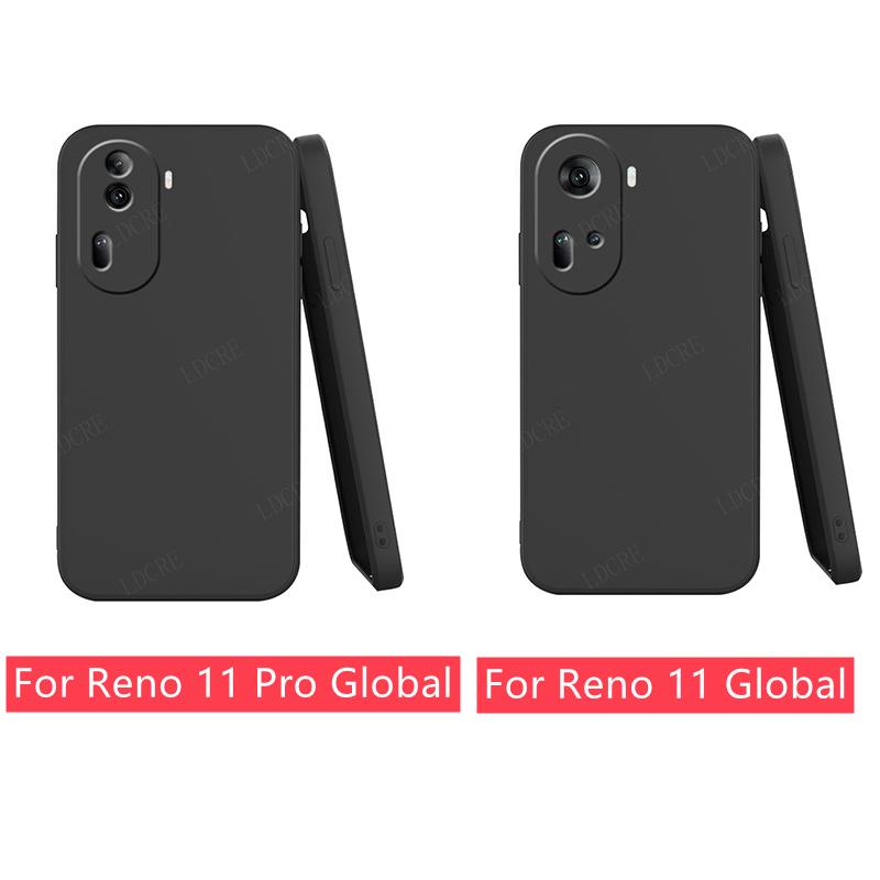 Для Reno 11 5G чехол OPPO Reno11 Reno 11 5G Capas новый жидкий силиконовый чехол противоударный TPU мягкий для Reno 11 5G Fundas