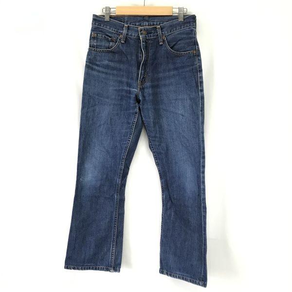 Сделано в Японии Джинсы Levi's 550 Застежка на пуговицах Сзади J09 С гравировкой Мужские W28 L32 Брюки cBH616-f(ИСПОЛЬЗОВАЛ)