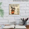 2D Flat, 1pc Retro Metal Aluminum Sign, Life Could Be So Easy If There Weren't So Many Donkeys Funny German Quote Sign, Vintage Aluminium Wall Art