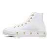 Converse Кеды женские Chuck Taylor All Star с шипами на платформе Белый Золотой A06787C