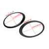 Artudatech 2pcs Headlight Trim Ring For Mini Cooper One R50 R52 R53 2001-2006 2002 2003 2004 2005