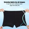 Men Swimming Shorts Elastic Waist Soft Quick Dry Breathable Slim Fit Printed Color Matching Mid Waist Bathing Boxers Surfing Trunks