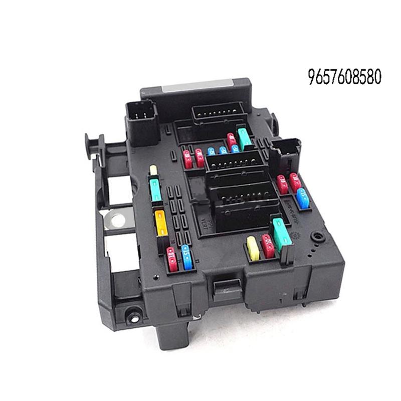 A28G-Модуль блока предохранителей BSM B5 9657608580 6500Y1 Для Peugeot 206 307 406 Citroen C2 C3 C5 Berlingo Xsara Блок предохранителей