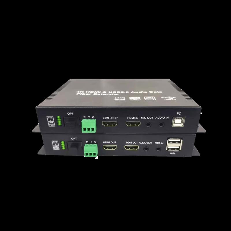 Guangshenfeng 4K HDMI KVM Оптический удлинитель