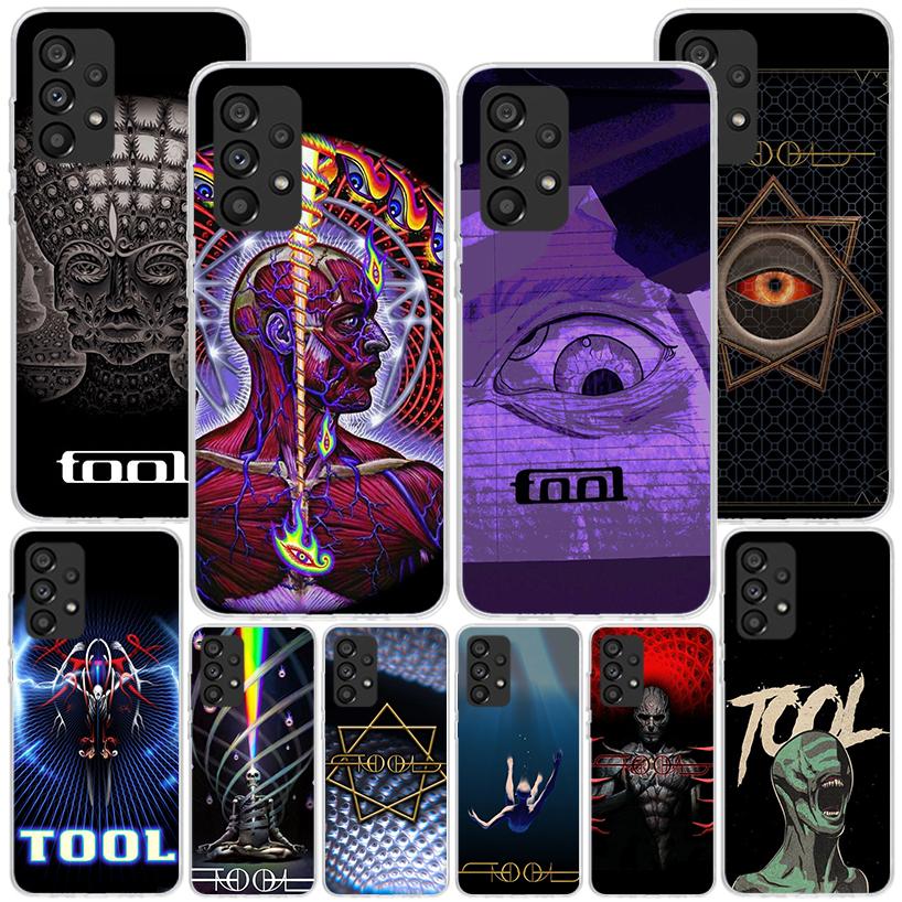 Band T-Tool Schism Phone Case For Samsung Galaxy A52 A32 A22 A12 A51 A31 A50S A30S A20S A10S Note 20 Ultra 10 Plus S10 A72 A71 G