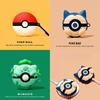 For Airpods 1 2 3 4 Pro Pro 2 Case Cute Cartoon Pokeball Silicone Earphone Case Accessories Cover