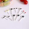 10Pcs/Box Eye Fruit Fork Food Grade Plastic Mini Cartoon Kids Cake Fruit Toothpick Bento Lunch Bento Accessories Party Decor