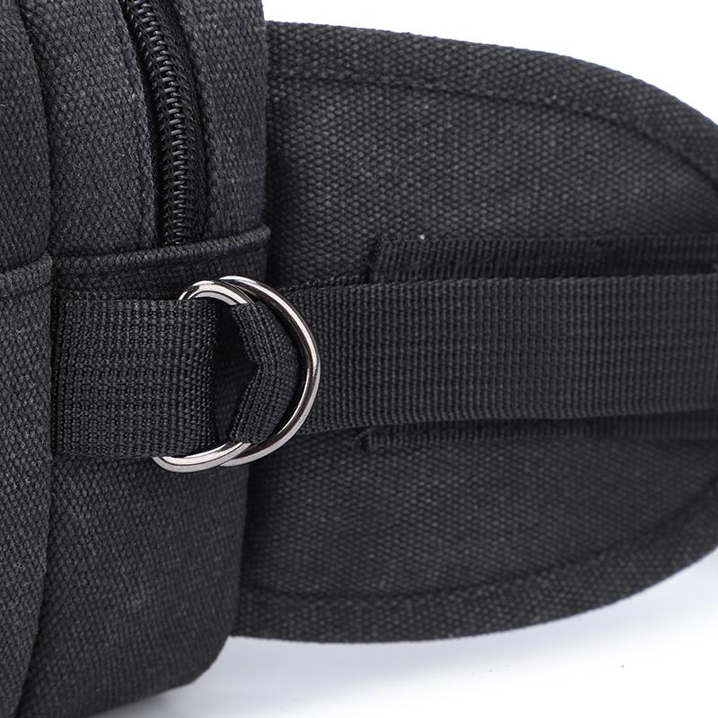 Холщовая поясная сумка для активного отдыха, многофункциональная мужская поясная сумка, прочная, портативная, кошелек для телефона