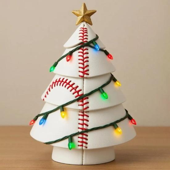 Шар Новогодняя елочная игрушка Забавный футбольный рождественский декор Елка с золотой звездой на макушке для праздничного декора