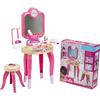 Игрушка для красоты - KLEIN - Центр красоты Barbie "Happy Vibes" - Полный комплект со множеством аксессуаров и светом.