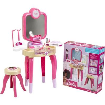 Игрушка для красоты - KLEIN - Центр красоты Barbie "Happy Vibes" - Полный комплект со множеством аксессуаров и светом.