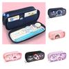 Tong Zhuo 7181 Purple And Gray Bear Pencil Case Lovely Design For Boys And Girls
