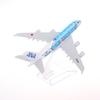 1 Набор Синяя Морская Черепаха Airbus 380 A380 Airways Металлический Сплав Литой Самолет 16 См Самолет Air Japan Ana Airlines Модель Самолета Игрушка
