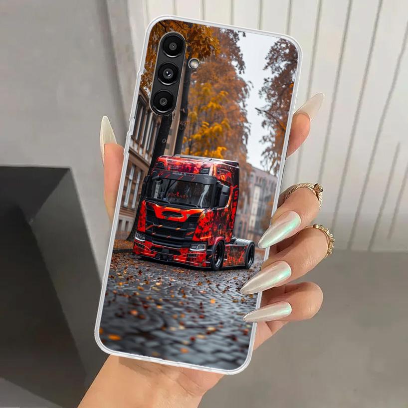 Чехол для телефона Trucks SA-AB для Samsung Galaxy A17 A16 A37 A26 A36 A57 A56 A15 A25 A35 A55 A14 A24 A34 A54 A13 A23 A33 A53 Galaxy A1