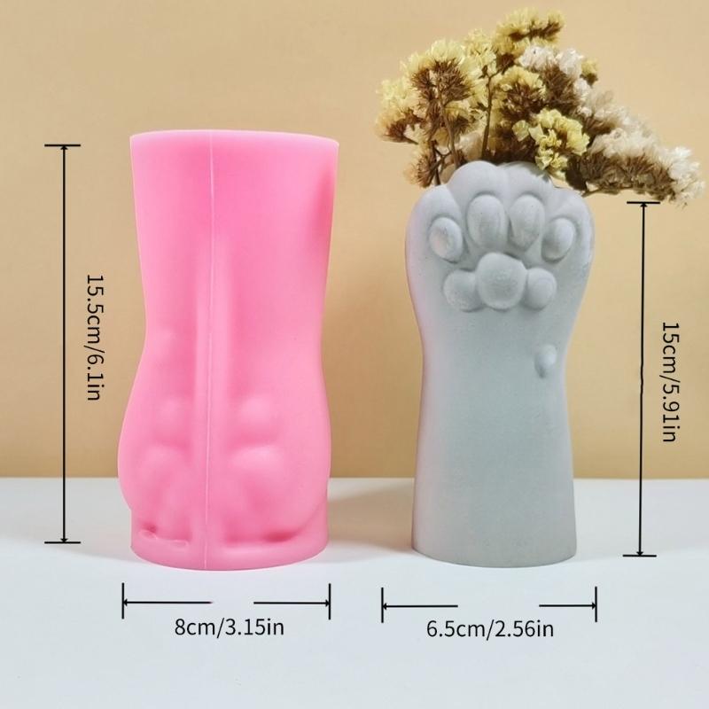 Силиконовая форма для вазы, бетонные формы, Т-образная форма для крафта, силиконовые формы для цветочных горшков, подходящие для художественного цветочного горшка