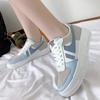 Fashion Lace Up Flat with Women's Sneakers New Low Heel Casual 2024 Hot Sale Women's Shoes Platform Mixed Colors Women's Vulcanize Shoes